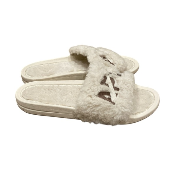 APL shearling slip on slide sandals size 10 - Picture 2 of 7